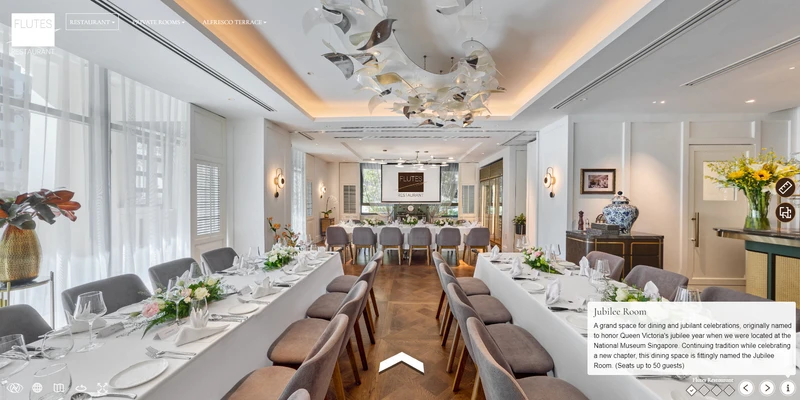 Flutes Restaurant Singapore