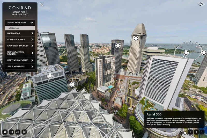 Conrad Singapore Marina Bay 360 Virtual Tour