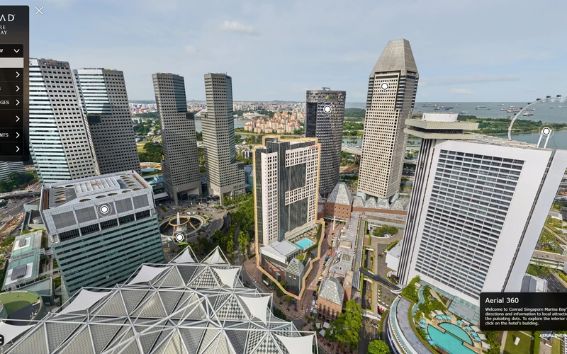 360 Virtual Tour for Conrad Centennial Hotel in Singapore