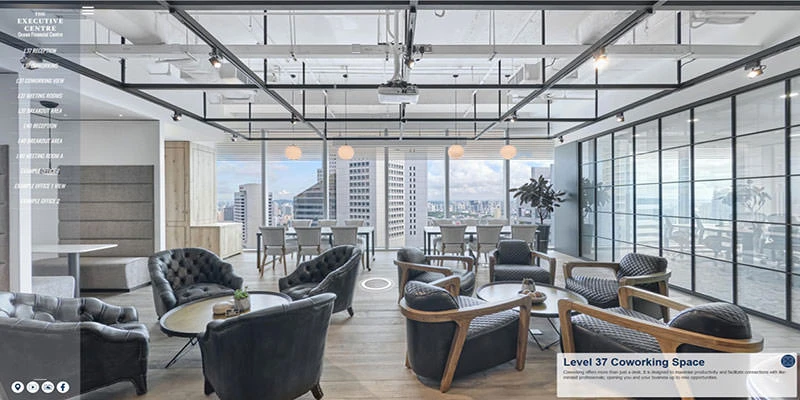 Ocean Financial Centre in Singapore Workspace Virtual Tour