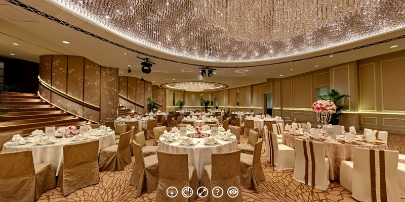 Fullerton Hotel Ballroom Singapore Virtual Tour
