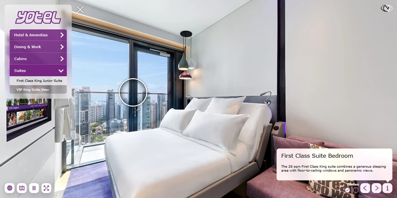 Yotel Orchard in Singapore Hotel Virtual Tour