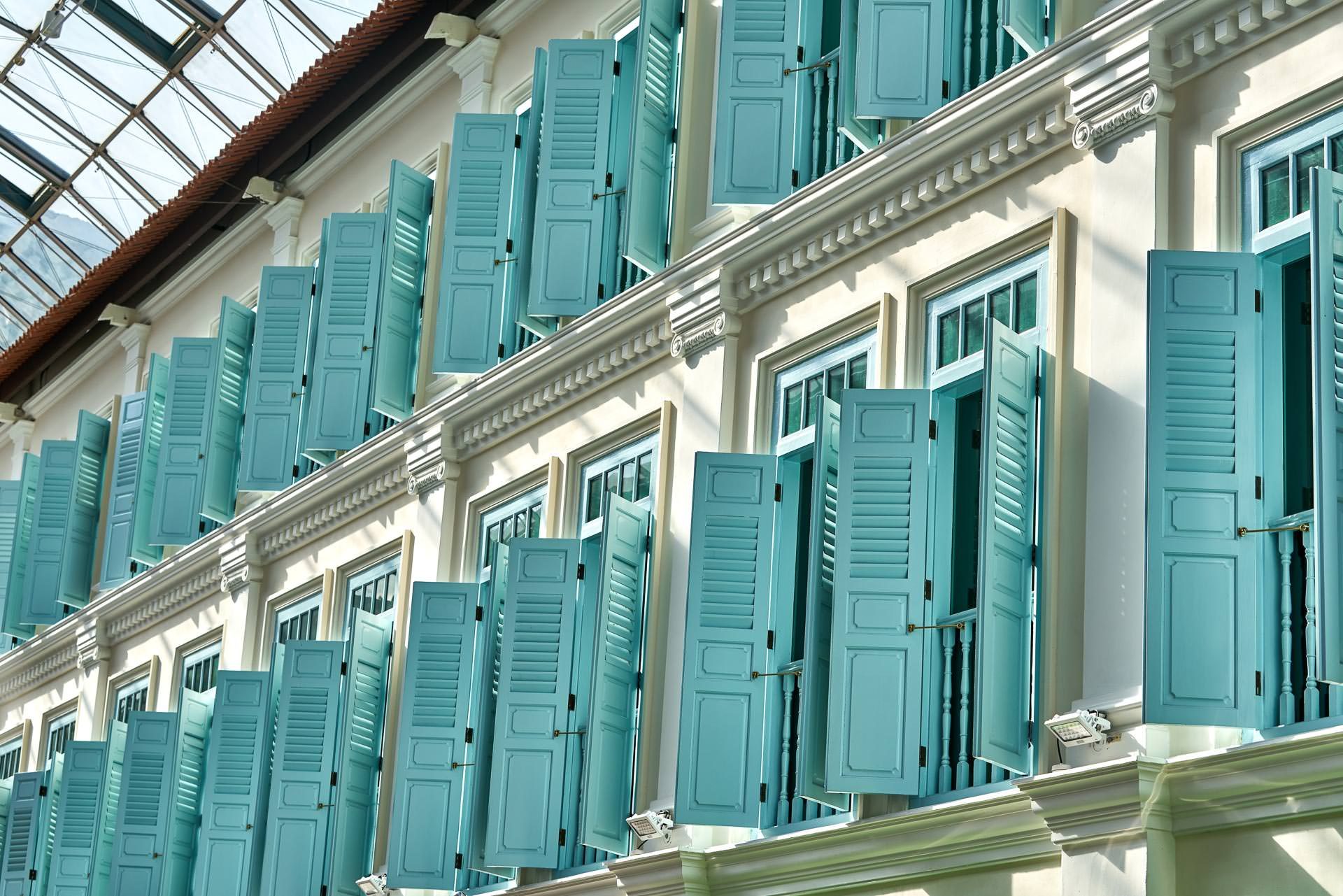 Architectural Photography of Bugis Junction in Singapore