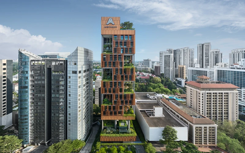 Aerial Photography for Artyzen Hotel Singapore