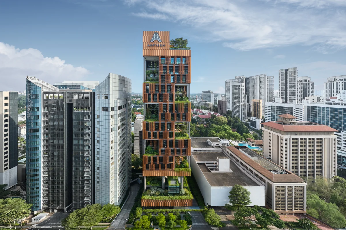 Aerial Photography for Artyzen Hotel Singapore
