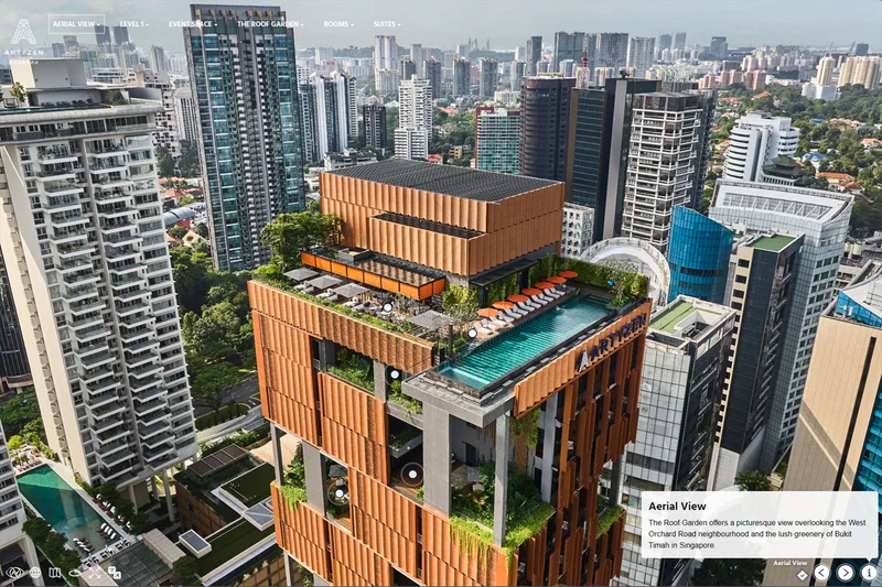 Boutique Hotel Virtual Tour | Artyzen Singapore