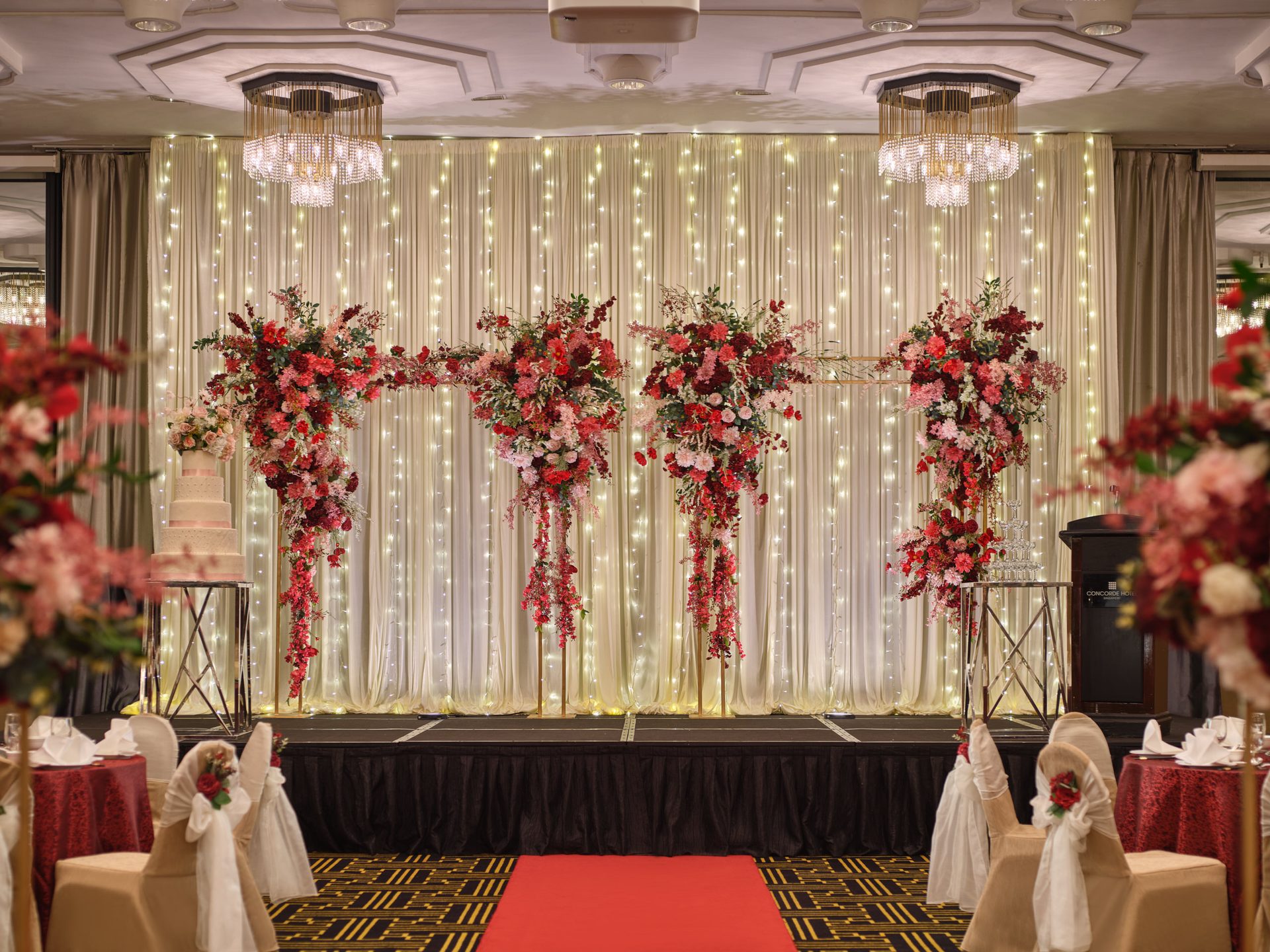 Wedding Venue Photography for Concorde Hotel Singapore