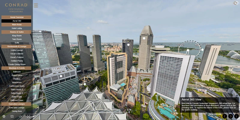Conrad Centennial Singapore Hotel Virtual Tour