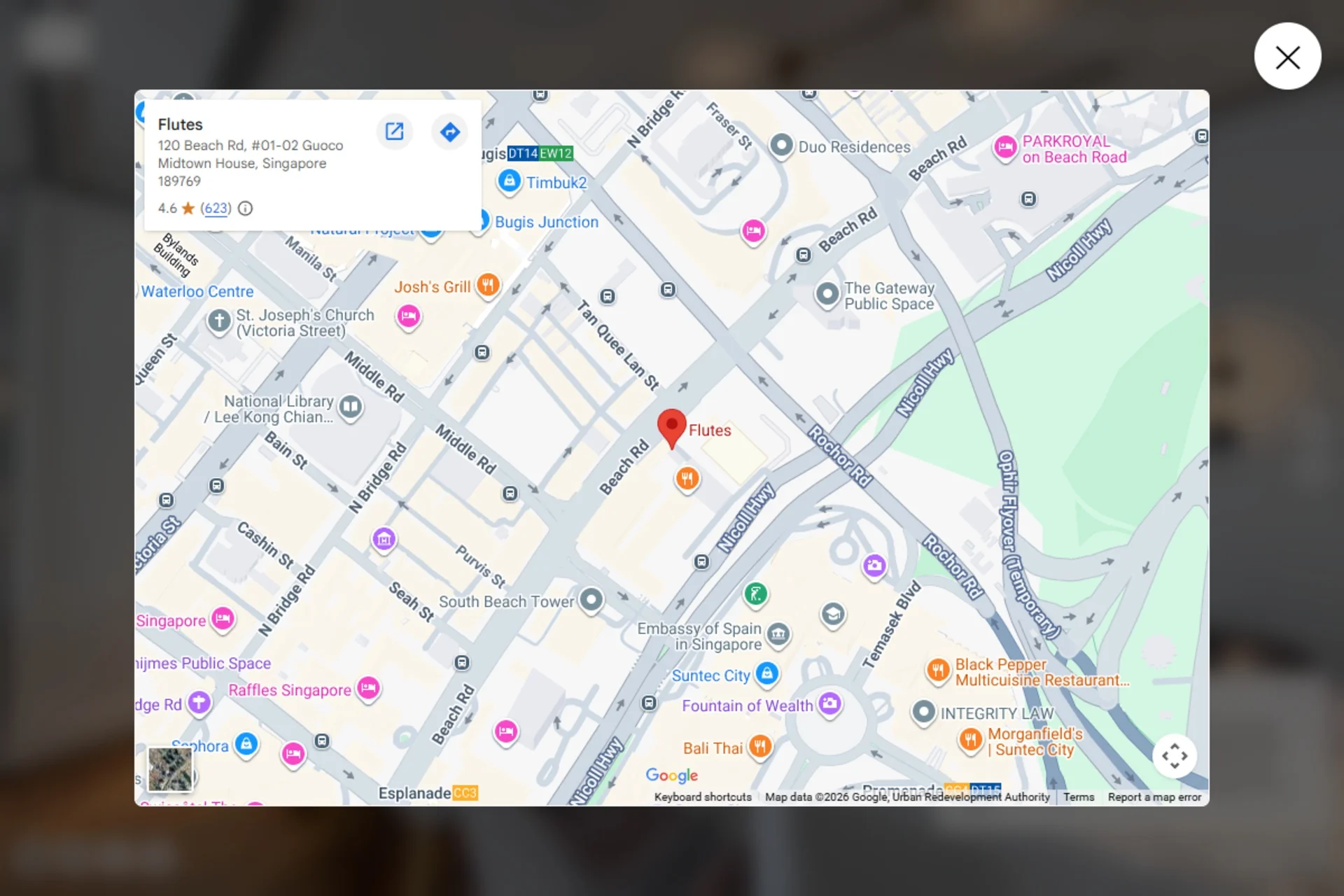 Integrated Google Map