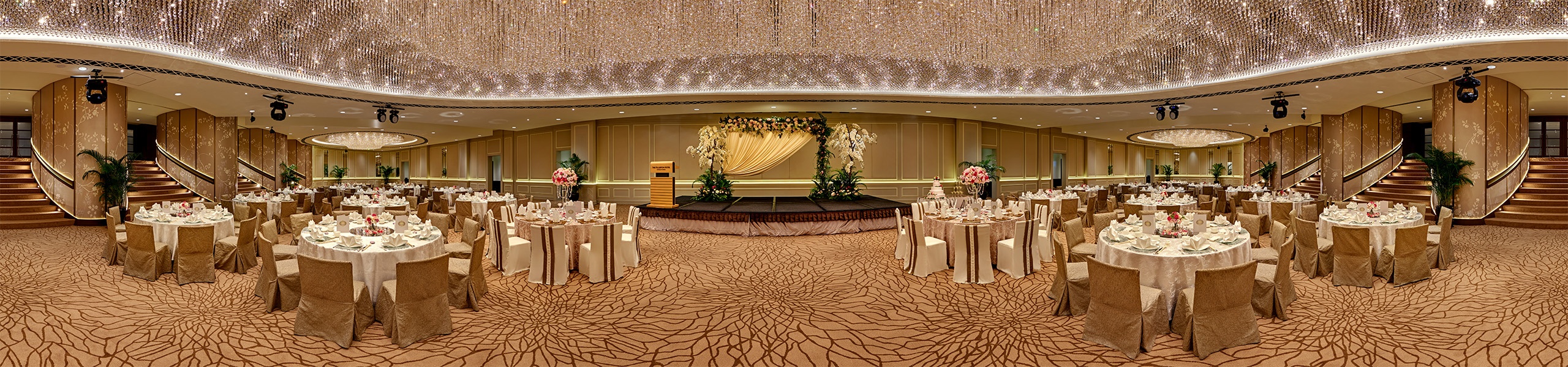360 Virtual Tour for The Fullerton Ballroom in Singapore