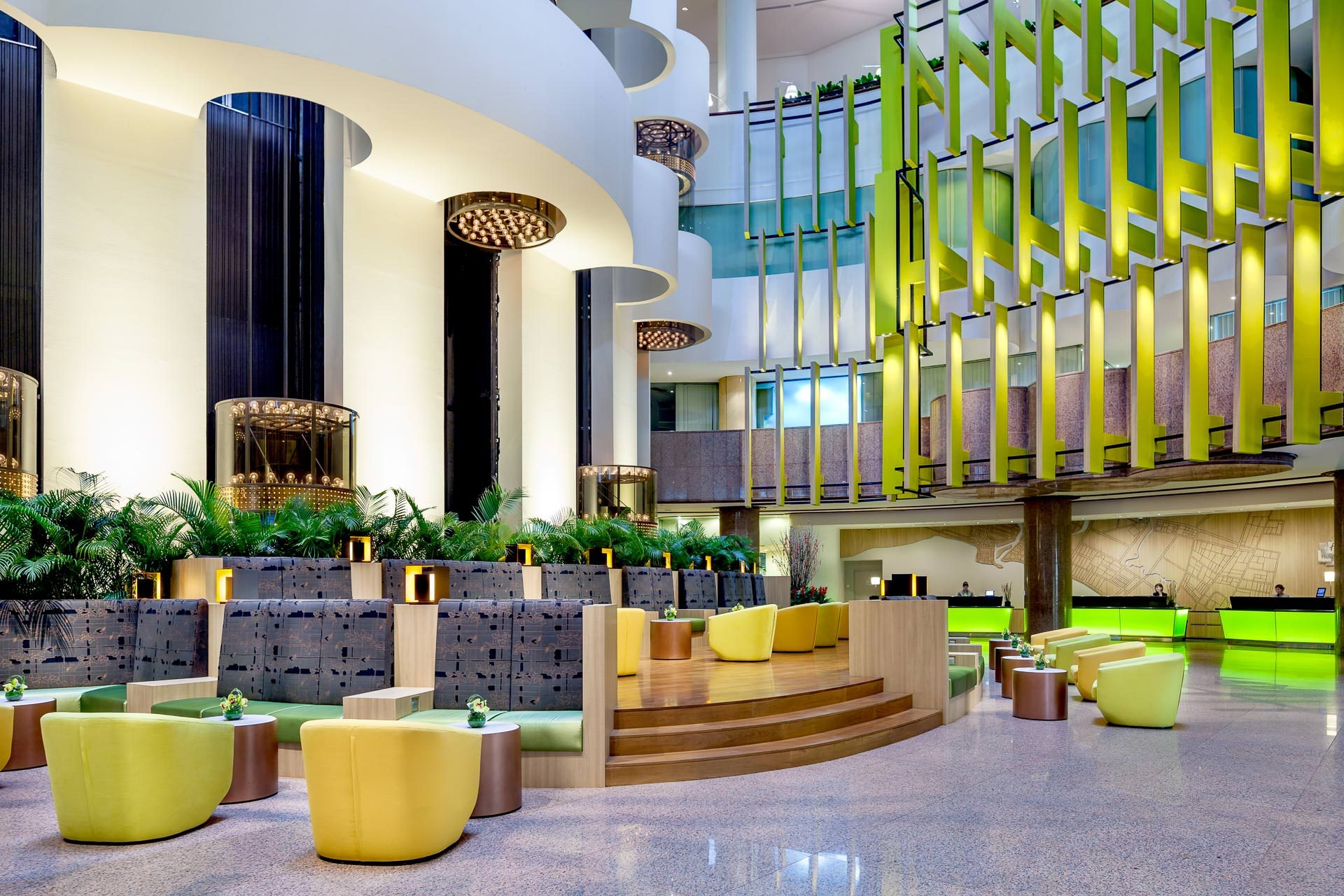 Architectural & Interior Photography for Holiday Inn Atrium Hotel, Singapore