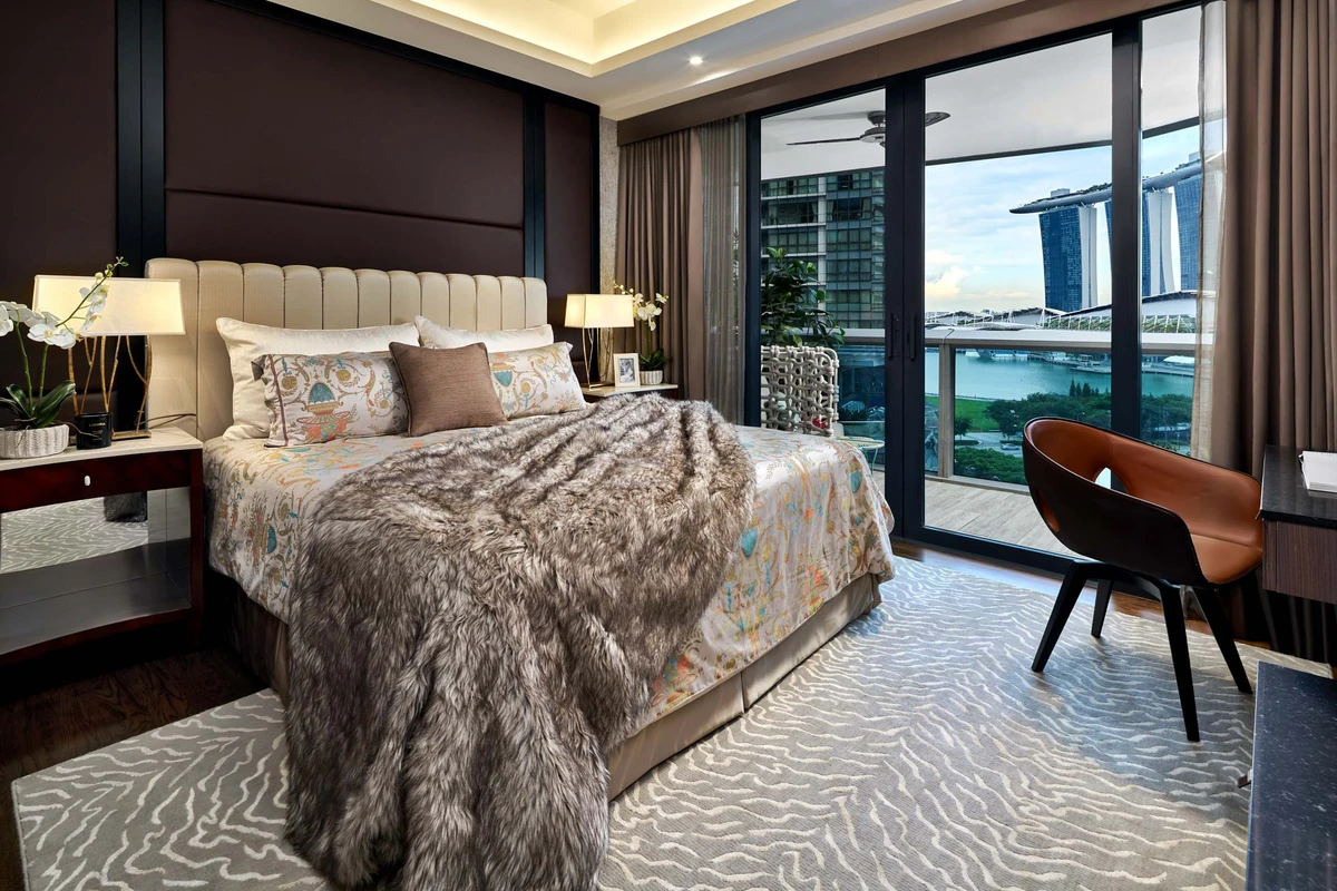 Interior Design Photography at Marina Bay Suites Singapore