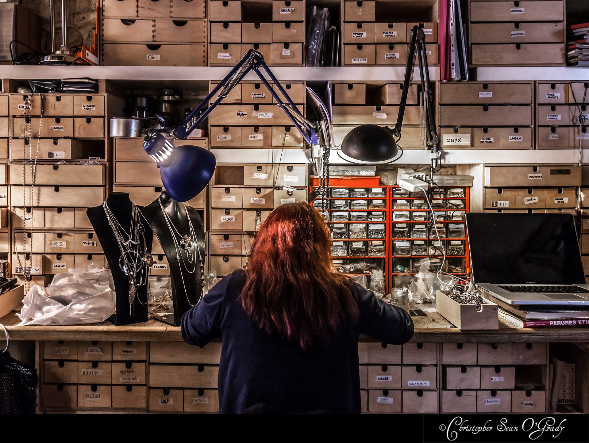 Lifestyle Photography | Environmental Portrait for Lotta Djossou Jewellery in Paris.