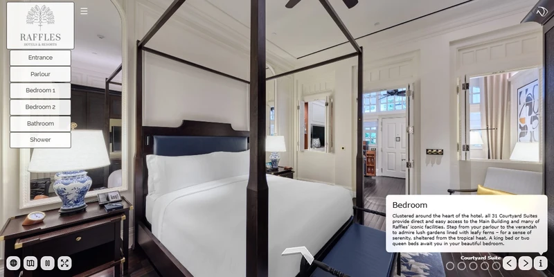 Raffles Hotel Singapore Virtual Tour