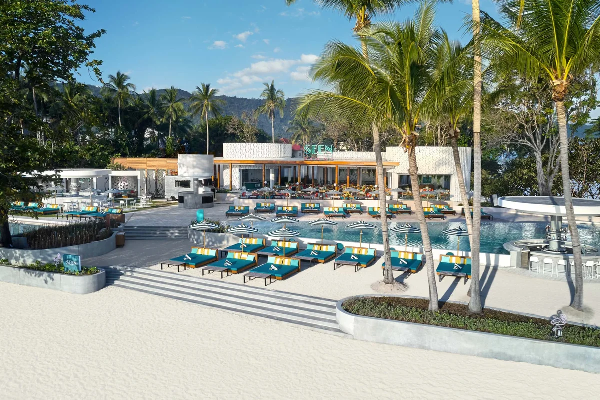 Architectural and Interior Photography for Seen Beach Club in Koh Samui, Thailand