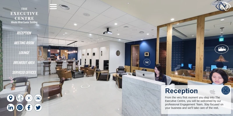 Minato Mirai Centre in Japan Workspace Virtual Tour