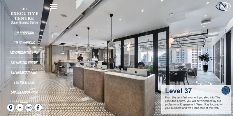 Ocean Financial Centre in Singapore Workspace Virtual Tour