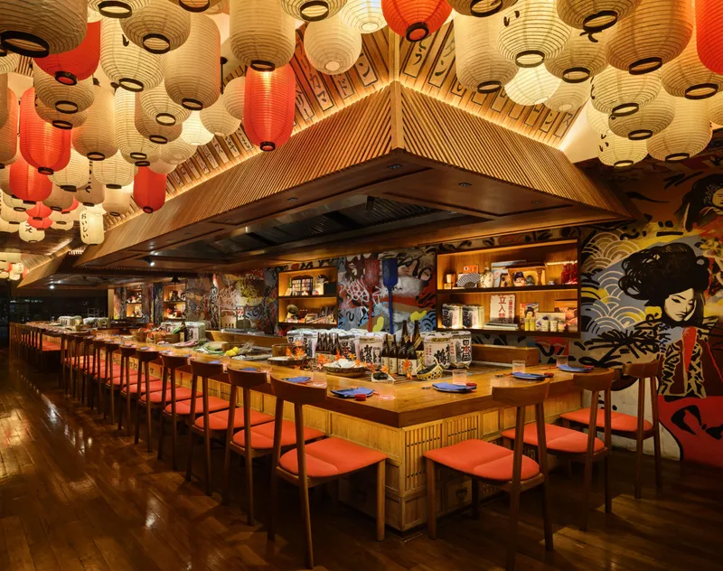 Yankii Robatayaki & Bar Bangkok interior photography