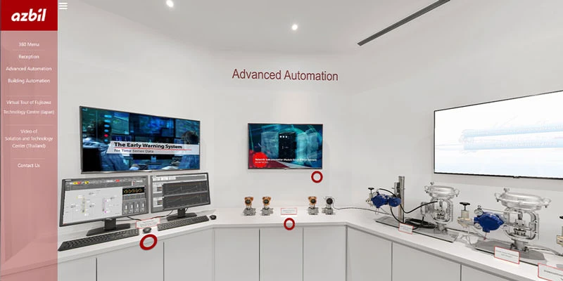 Azbil Manufacturing Showroom