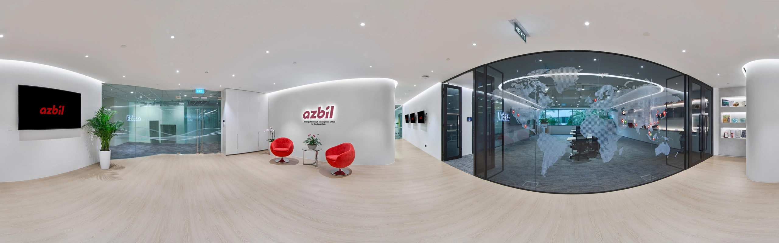 360 Virtual Tour of the Azbil Showroom in Singapore