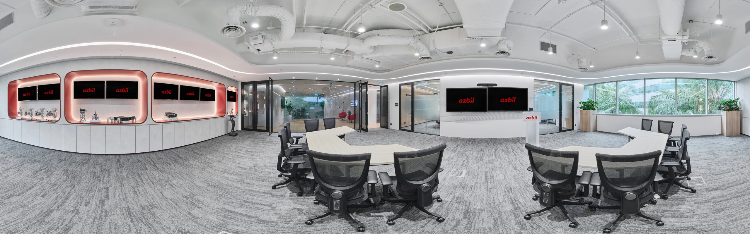 360 Virtual Tour of the Azbil Showroom in Singapore