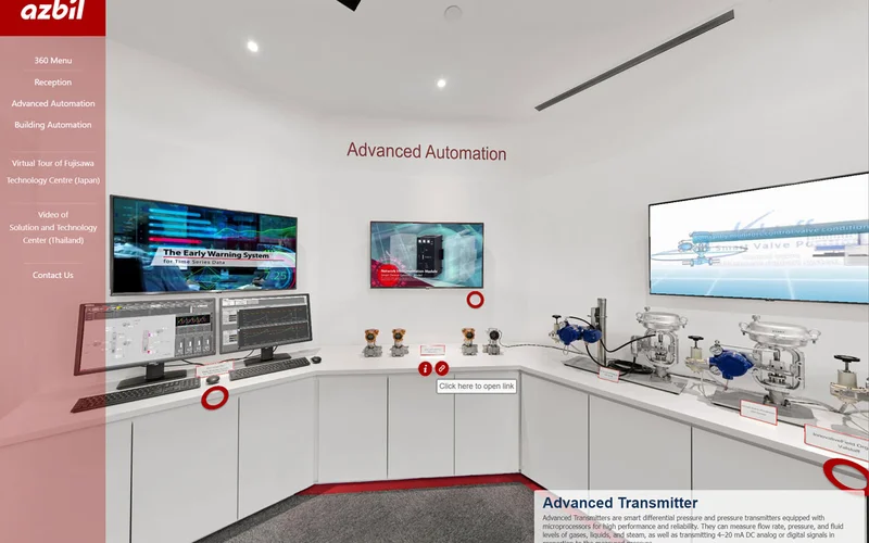 360 Virtual Tour of the Azbil Showroom in Singapore