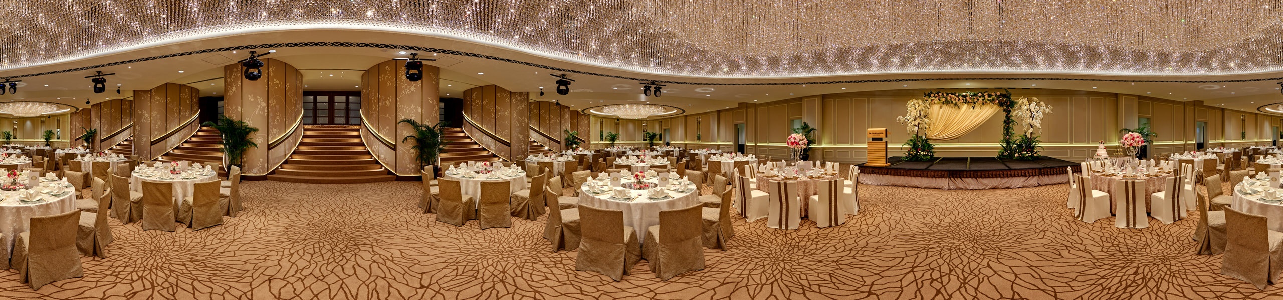 360 Virtual Tour for The Fullerton Ballroom in Singapore