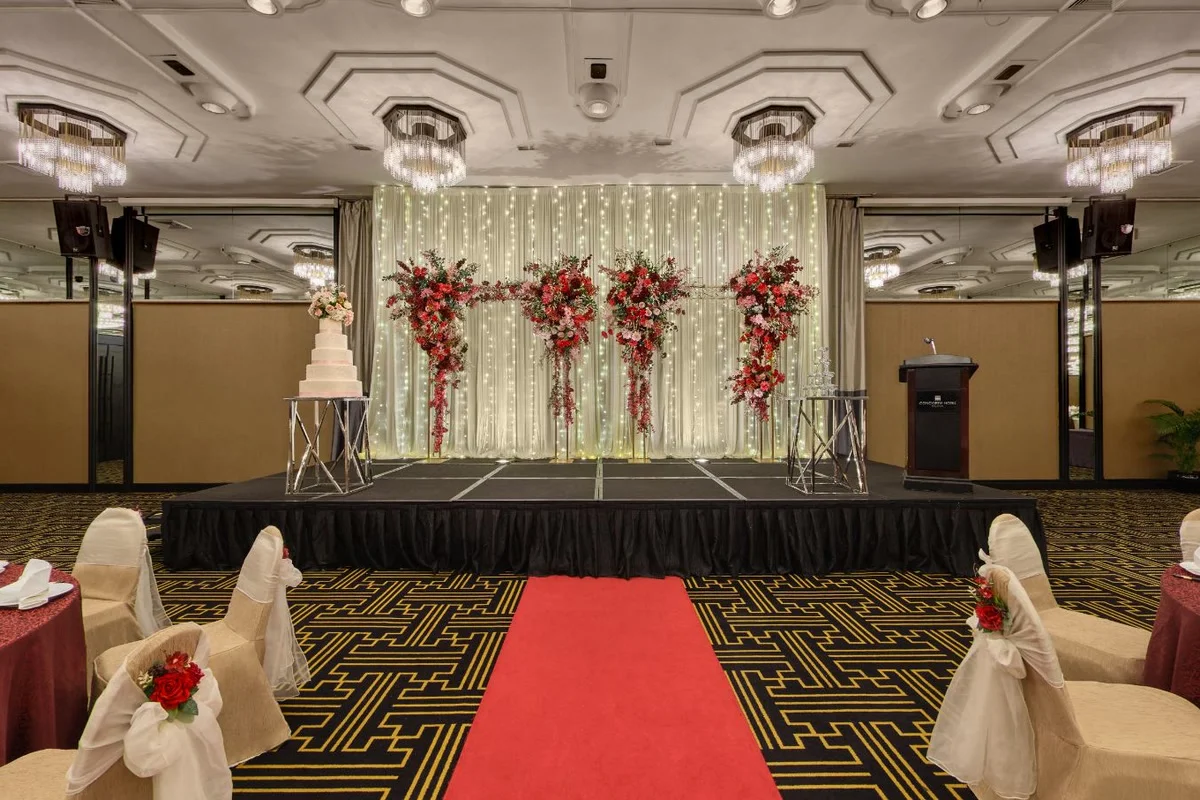 Concorde Hotel Singapore — Concorde Ballroom (2025 Wedding Setup)