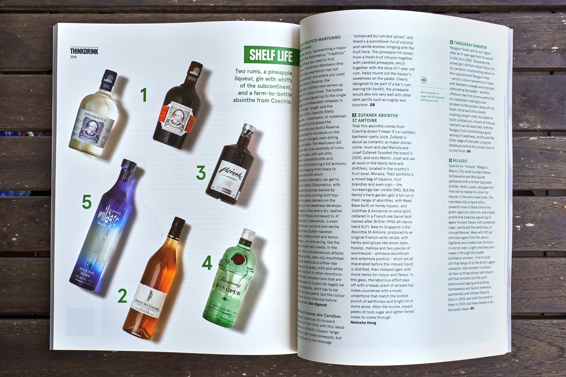 Spirits Photography Published in Drink Magazine 05