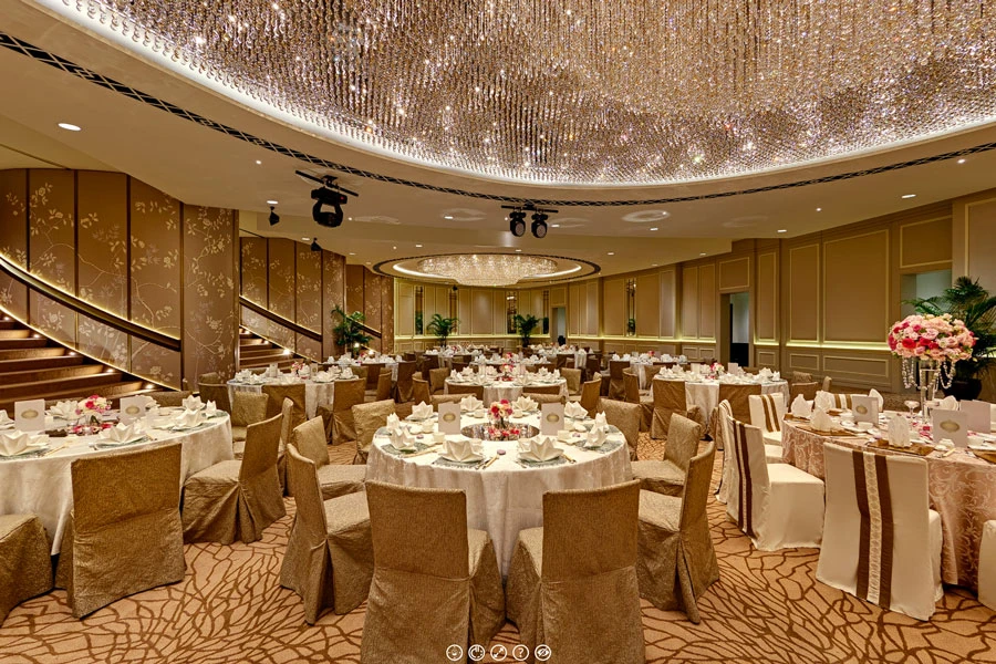 Fullerton Hotel ballroom virtual tour