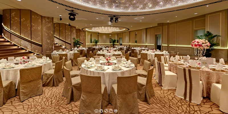Fullerton Hotel Ballroom Singapore Virtual Tour