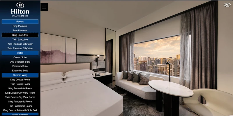 Hilton Singapore Orchard WCAG 2.1 Virtual Tour