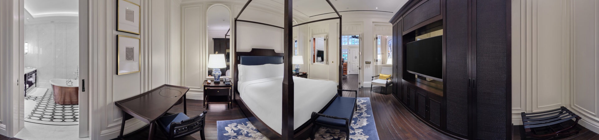 Hotel Virtual Tour at Raffles Hotel in Singapore