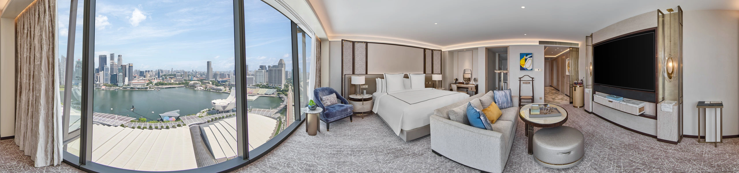 Marina Bay Sands hotel virtual tour