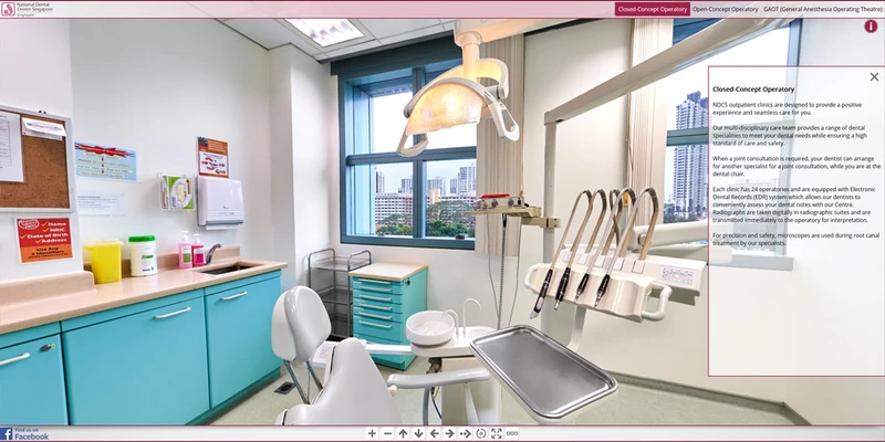 National Dental Centre in Singapore Healthcare Virtual Tour