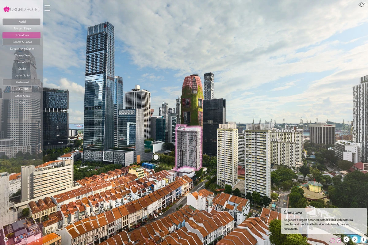 Click to view Orchid Hotel Singapore 360 virtual tour