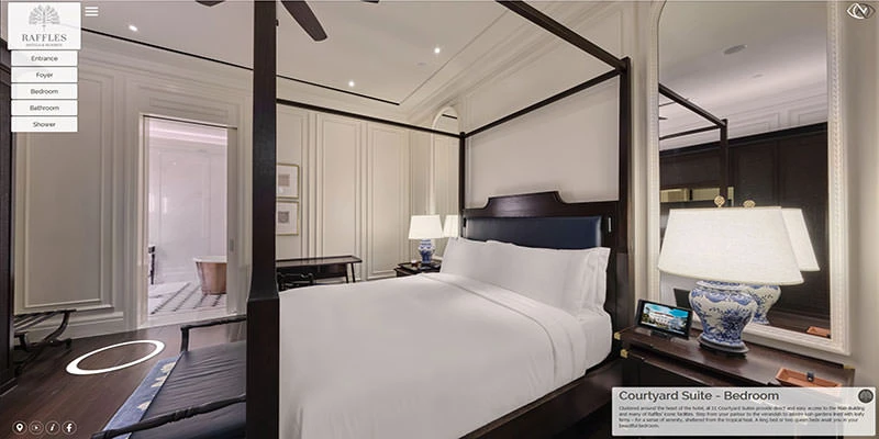 Raffles Hotel Singapore Virtual Tour