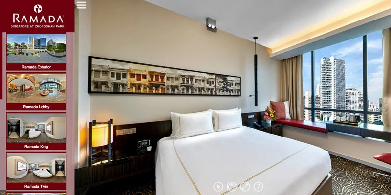 Ramada Hotel in Singapore Virtual Tour