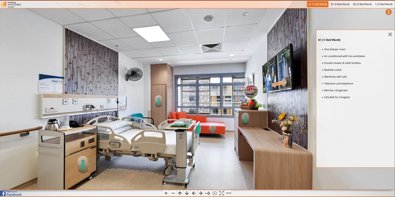 SengKang General Hospital in Singapore Healthcare Virtual Tour