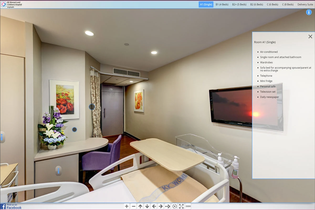 Singhealth - 360 Virtual Tours