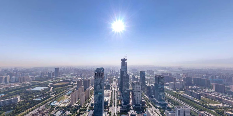 Xian High Tech Zone Aerial 360