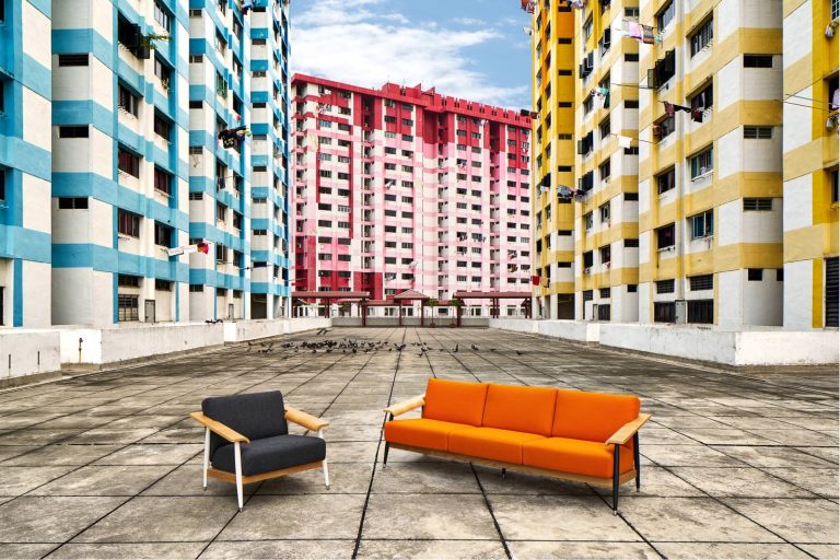 Photography-Rochor-Centre-Singapore-Orange-Couch-and-Chair