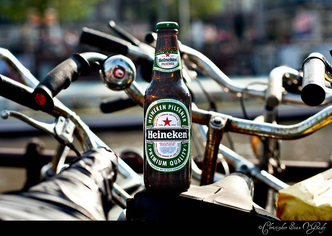 Heineken consumed in Amsterdam